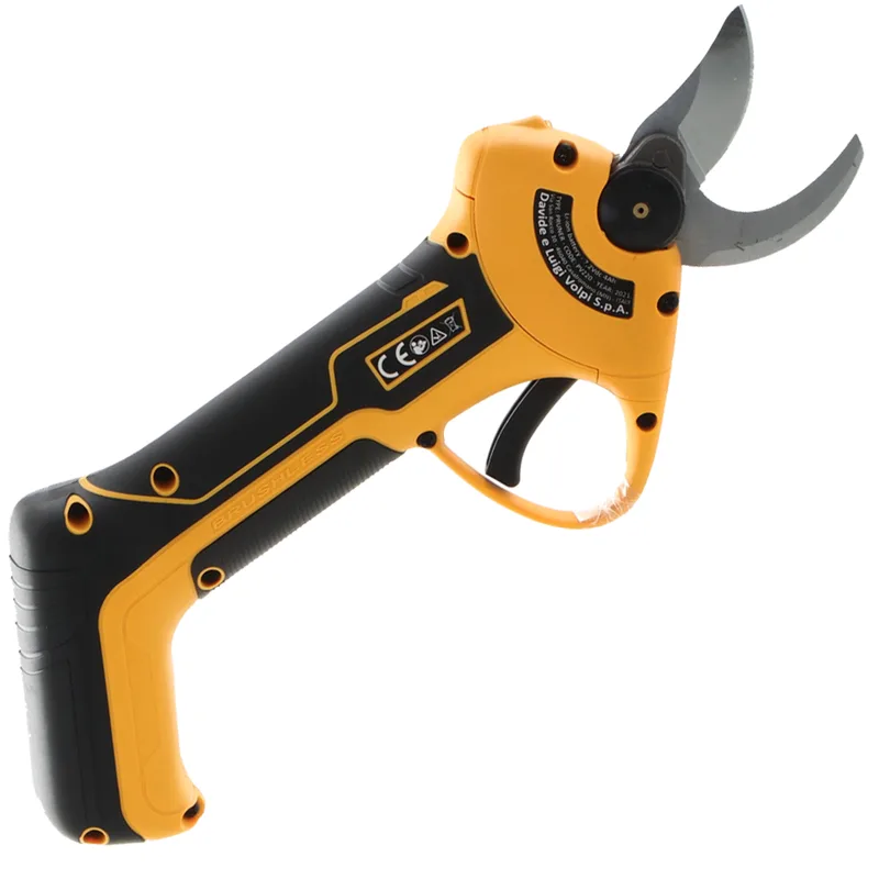 Sécateur à batterie sans fil Volpi Predator PV220 - Avec batterie intégrée de 7.2V/4.0 ah - Diamètre de coupe 22 mm