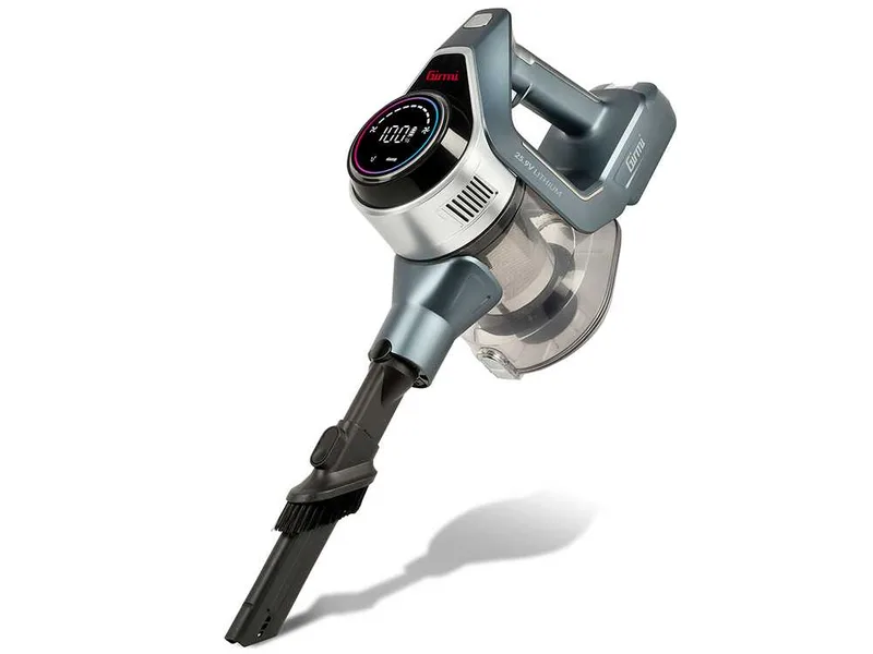 Girmi AP85 - Aspirateur - Balai électrique à batterie 2 en 1 - 25,9 V 2,2 Ah