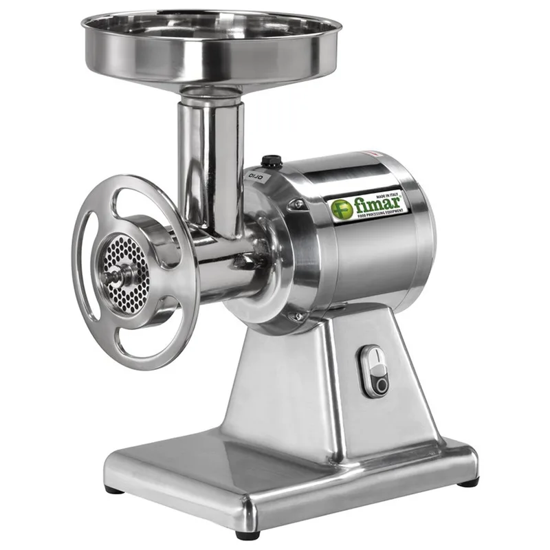 Fimar TC22SN - Hachoir à viande électrique - 400 V - 1,5 CV - Groupe de hachage en aluminium - Sans inverseur de marche