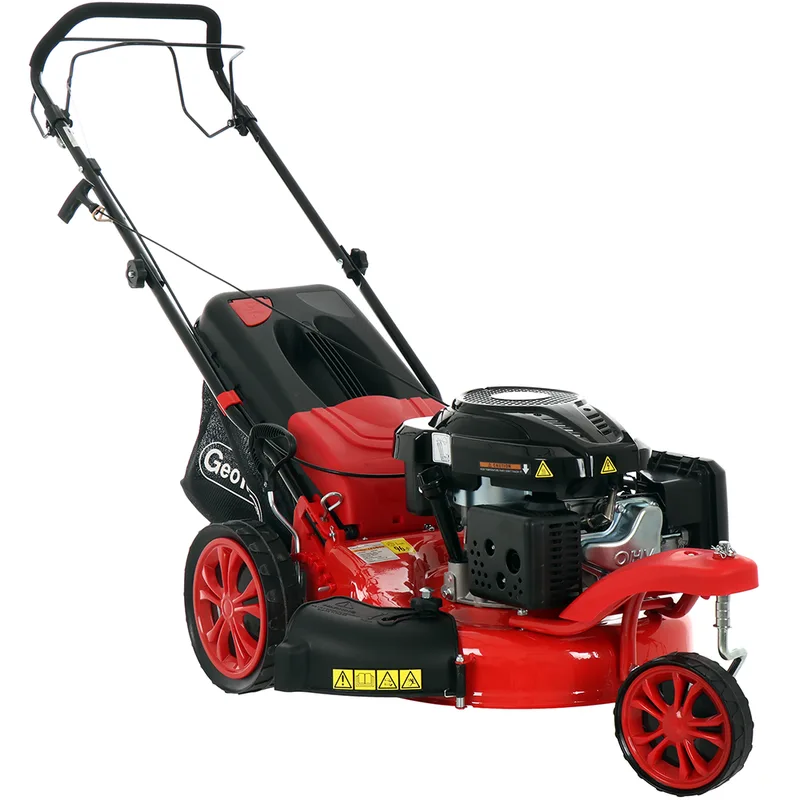 GeoTech Pro S47-3 BMSWG - Tondeuse à gazon thermique autotractée - Monoroue pivotante
