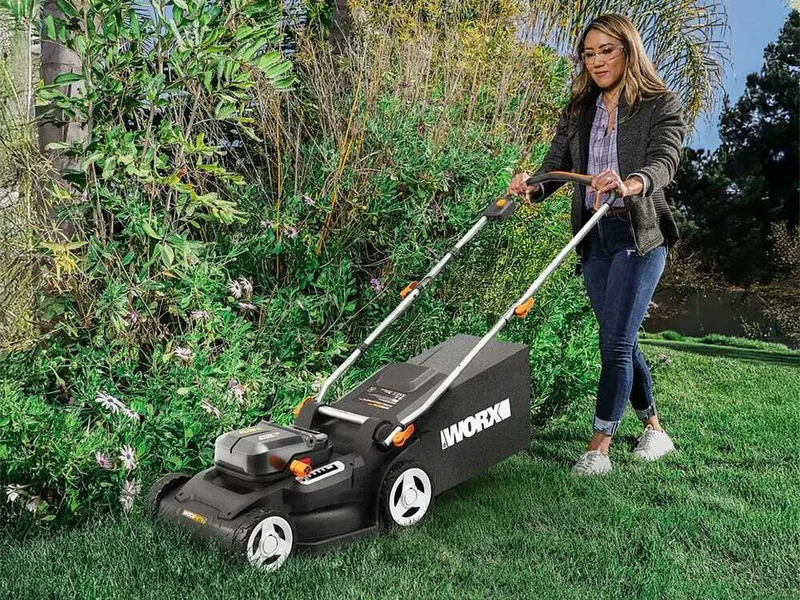 Worx Nitro WG745E - Tondeuse à batterie - 2x20V/4Ah - Coupe 41cm