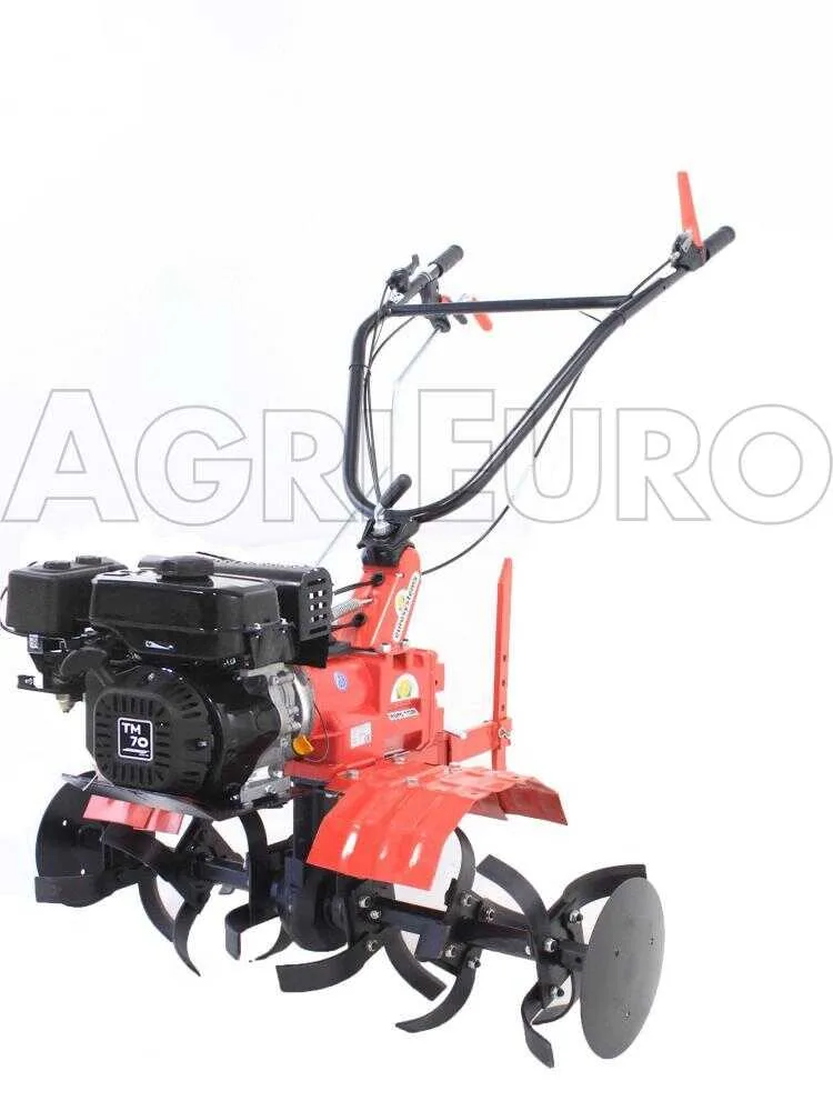 Eurosystems Euro 102 - Motobineuse à essence 7 CV - Moteur Loncin TM 70