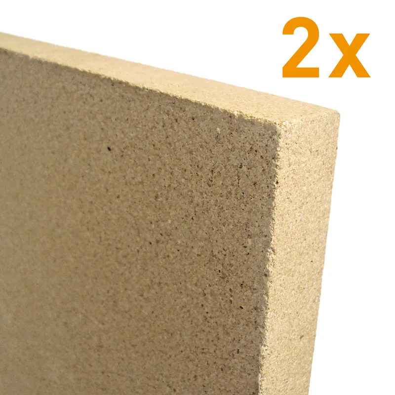 Plaque de vermiculite Raik 2x 20 mm 800 x 600 mm