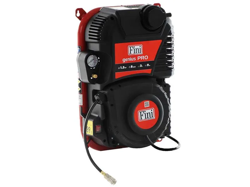 Fini Genius Pro 230/50 - Compresseur monophasé mural, oil-less - Moteur 1.5 CV