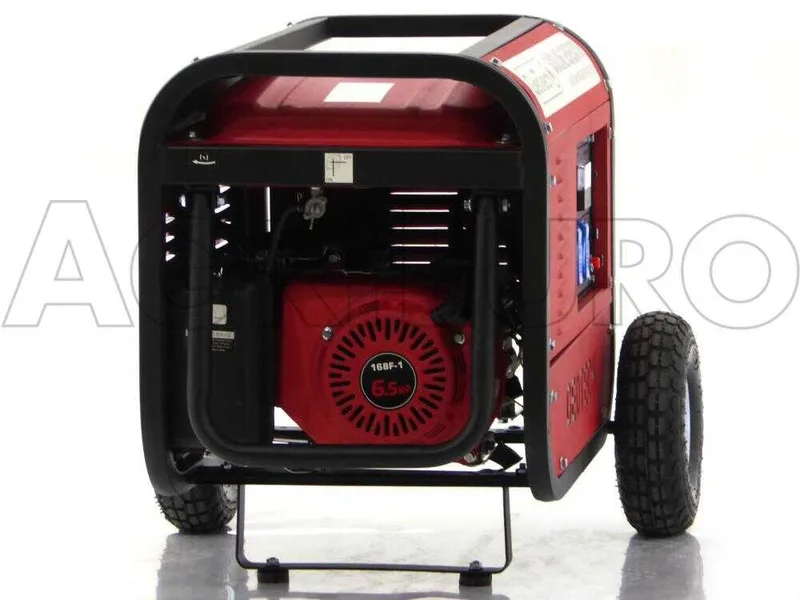 GeoTech GGSA3000 - Groupe électrogène 2.7 kw monophasé à essence - sur chariot