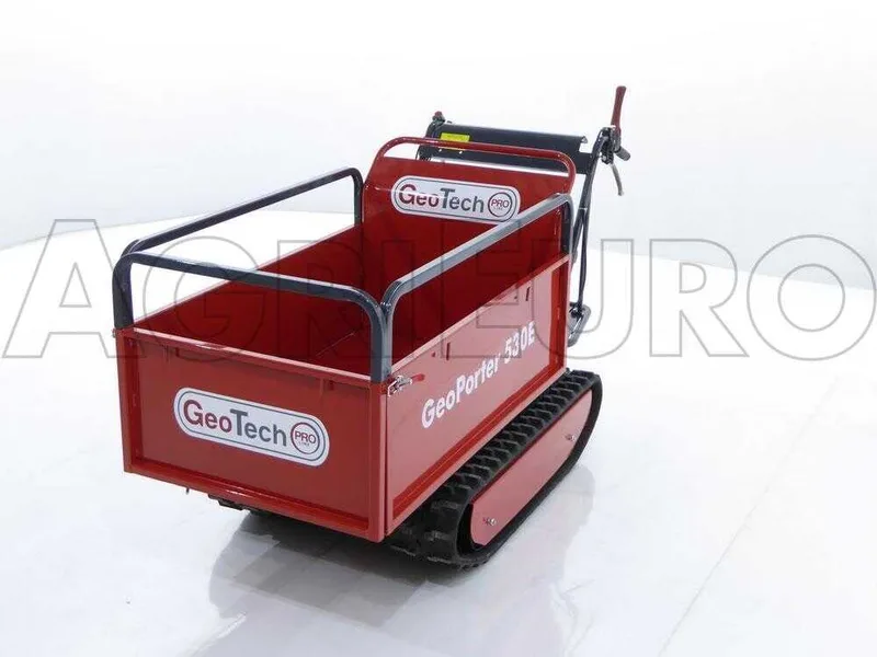 Brouette à moteur GeoTech Pro GeoPorter 530E, benne extensible charge 500 kg
