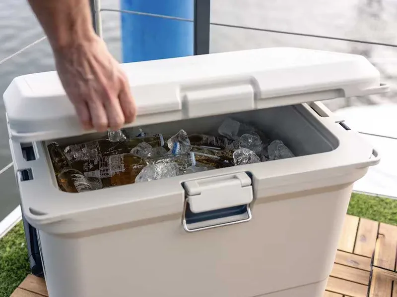 Coleman Pro 55QT - Réfrigérateur portable avec roues intégrées