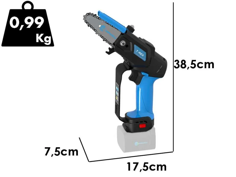 Campagnola T-Rex - Élagueuse électrique à batterie - 21,6 V - sans batteries ni chargeur