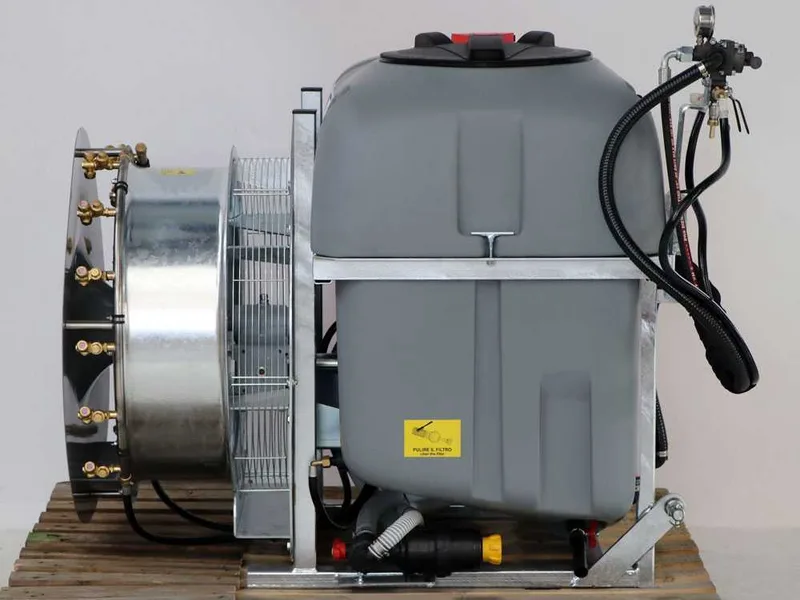 Gray Reverse 600/70 - Atomiseur porté avec attache à tracteur pour pulvérisation - Capacité 600 L - Pompe AR713