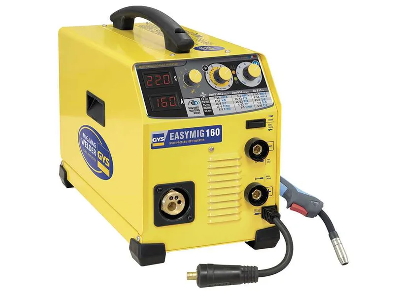 Gys Easymig 160 - Poste à souder Inverter (mig/mag : gaz, sans gaz et mma) - à courant continu (DC)