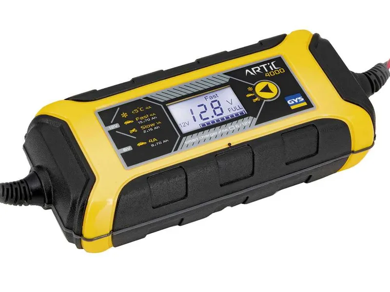 GYS Artic 4000 - Chargeur d'entretien automatique - Batteries 6 - 12 V