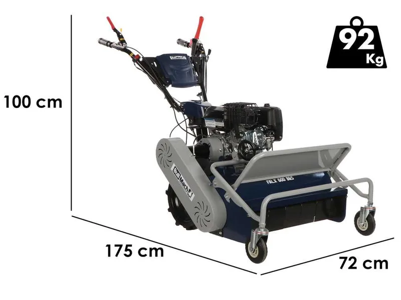 BullMach FALX 600 B&S - Tondeuse débroussailleuse à couteaux - B&S CR950