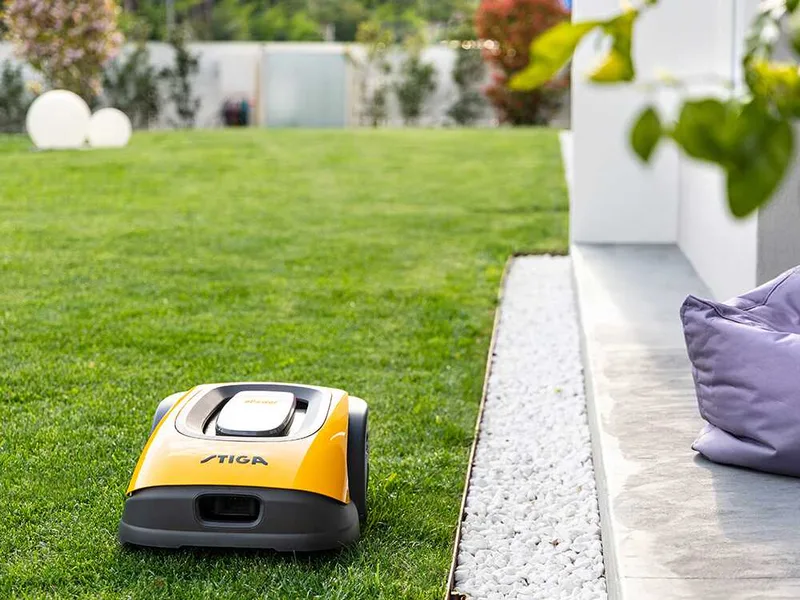 Stiga A 750 - Robot tondeuse - avec batterie E-Power de 2,5 Ah