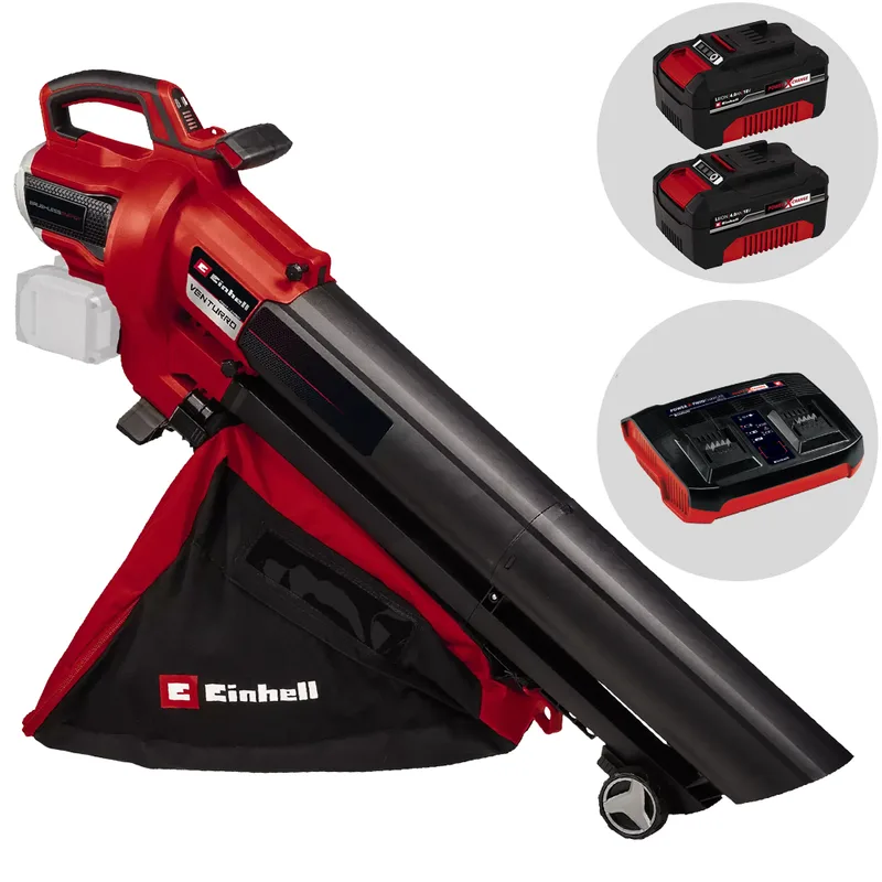 Einhell Venturro 36/240 - Souffleur de feuilles à batterie 3 en 1 - 2x18 V 5.2 Ah