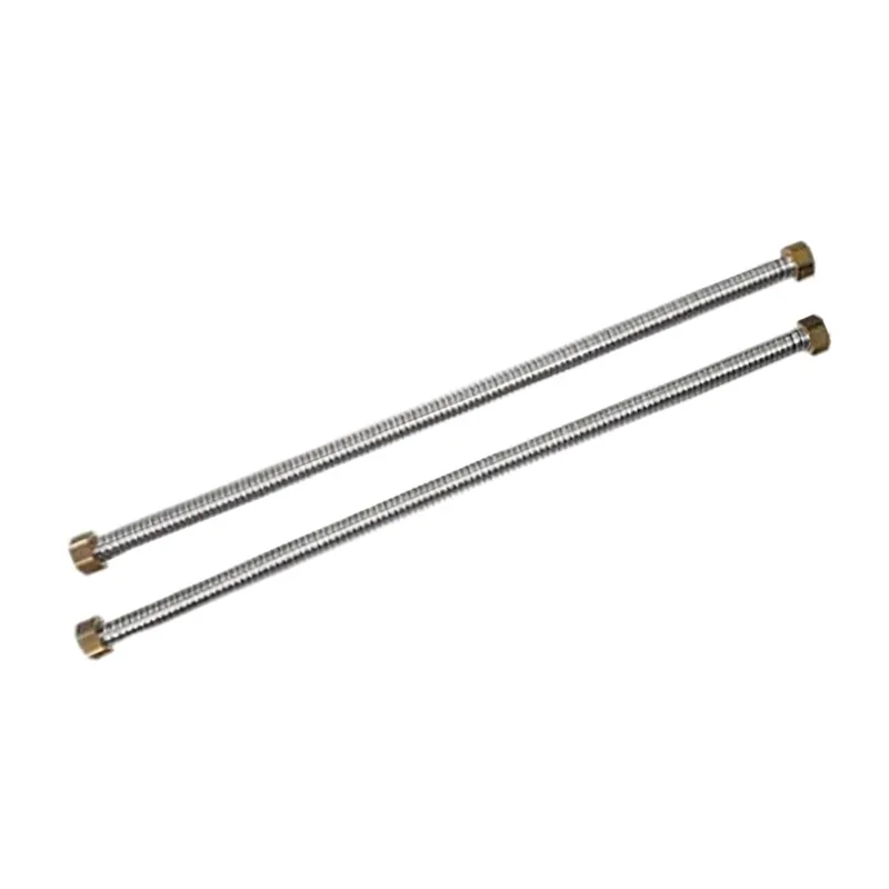 Olsberg Tuyau flexible en acier inoxydable 3/4" Set de 2 pour Tolima Aqua II Compact