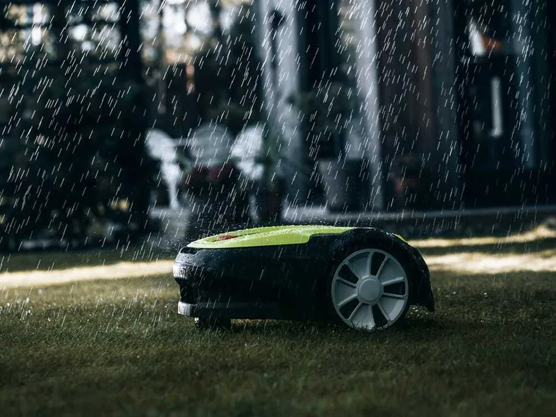 Greenworks OPTIMOW S - Robot tondeuse - Avec fil périphérique