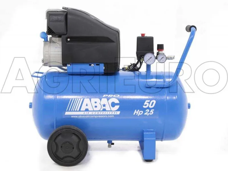 Abac montecarlo L25P - Compresseur d'air électrique monophasé - Moteur 2,5 CV - 50 L