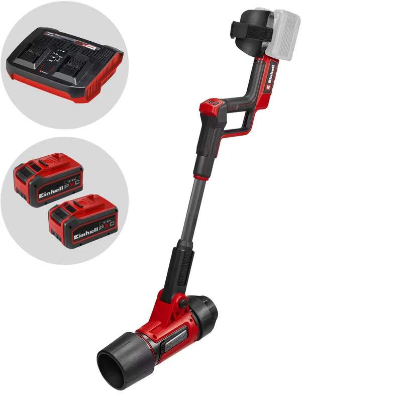 Einhell GP-LB 36/270 Li E BL - Souffleur de feuilles à batterie - 36 V - 2 x 18 V 5-8 Ah