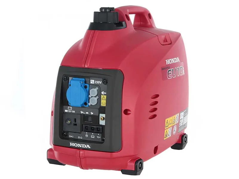 Honda EU10i - Groupe électrogène silencieux portable à onduleur 1 kW - Continu 0,9 kW Monophasé