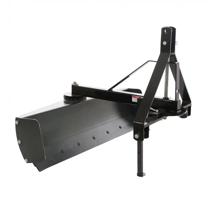 Lame niveleuse pour tracteur Blackstone B-GB 140 à rotaton simple 360° et bras orientable