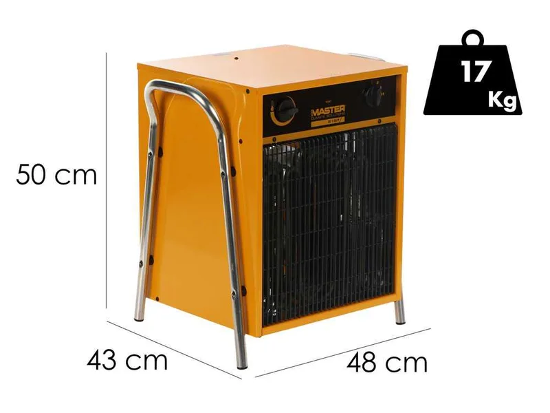Master B 15IT - Générateur d'air chaud électrique avec ventilateur - 15 kW