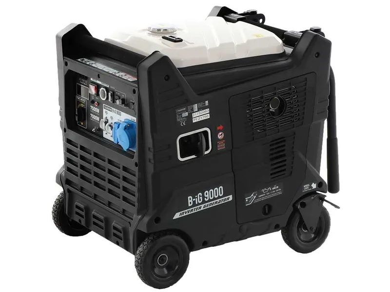 BlackStone B-iG 9000 - Groupe électrogène inverter 7.5 kW - Continu 7 kW Monophasé + ATS