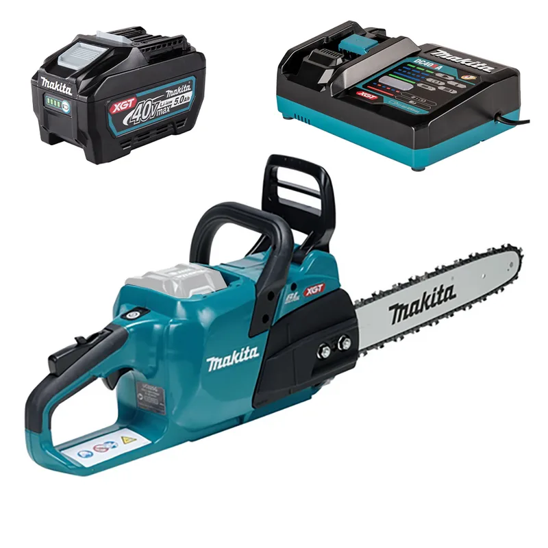 Makita XGT UC025G - Tronçonneuse à batterie - Coupe de 35 cm - 40 V/5 Ah