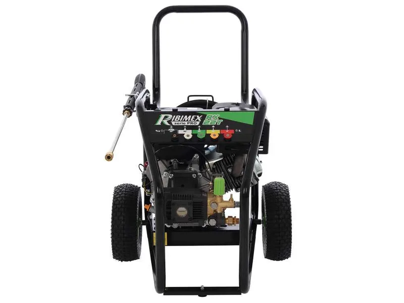 Ribimex RX22T - Nettoyeur haute pression thermique - 250 bar - 1020 l/h - Moteur à essence Loncin 420 cm³