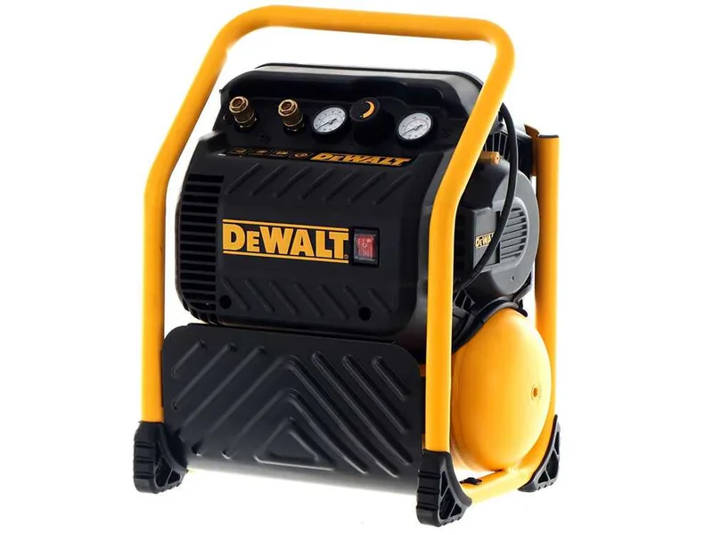 DEWALT DPC10QTC-QS - Compresseur d'air électrique compact portatif monophasé, oil-less - Motore 1.5 CV - 9.4 L