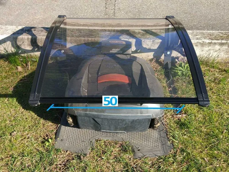Abri universel pour Robot tondeuse en polycarbonate - taille médium