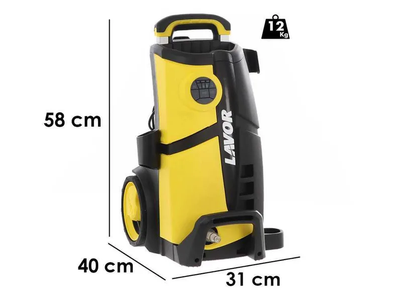 Nettoyeur haute pression Lavorwash à eau froide Lavor LVR4 150 Digit - 150 bars max