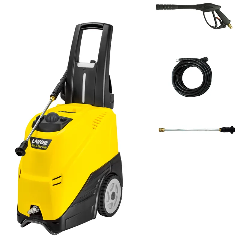 Lavor RIO-R PRO 1208 - Nettoyeur haute pression à eau chaude - Électrique à chaud - Pompe en laiton