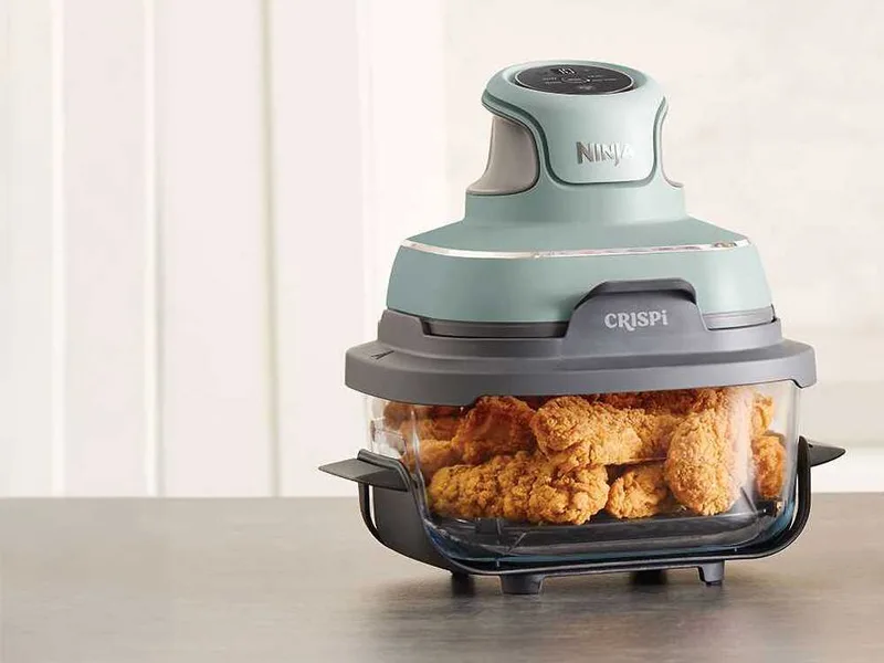 Ninja CRISPi FN101EUSG - Friteuse à air chaud 9,5 L - Vert sauge