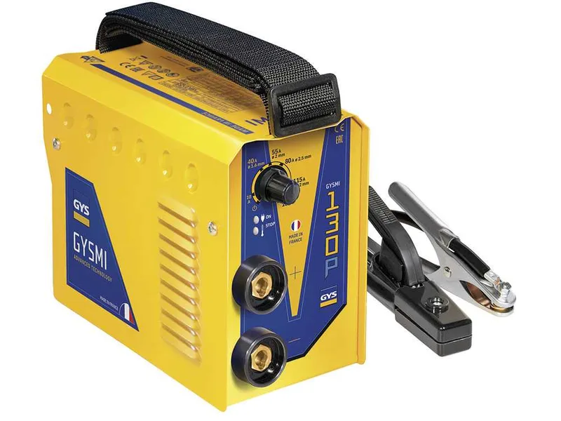 GYS GYSMI 130P - Poste à souder Inverter (MMA) - à courant continu (DC) - Mallette