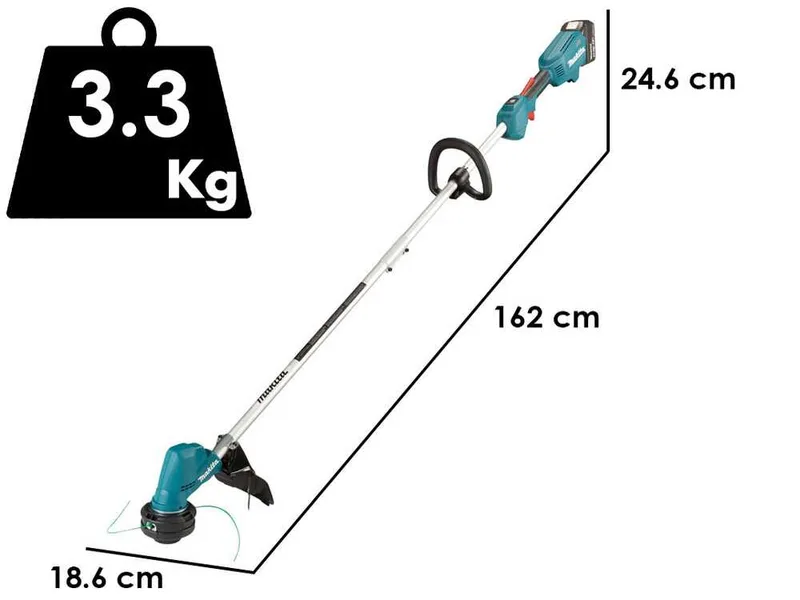 Makita DUR192LZ - Débroussailleuse à batterie - 18 V 5 Ah
