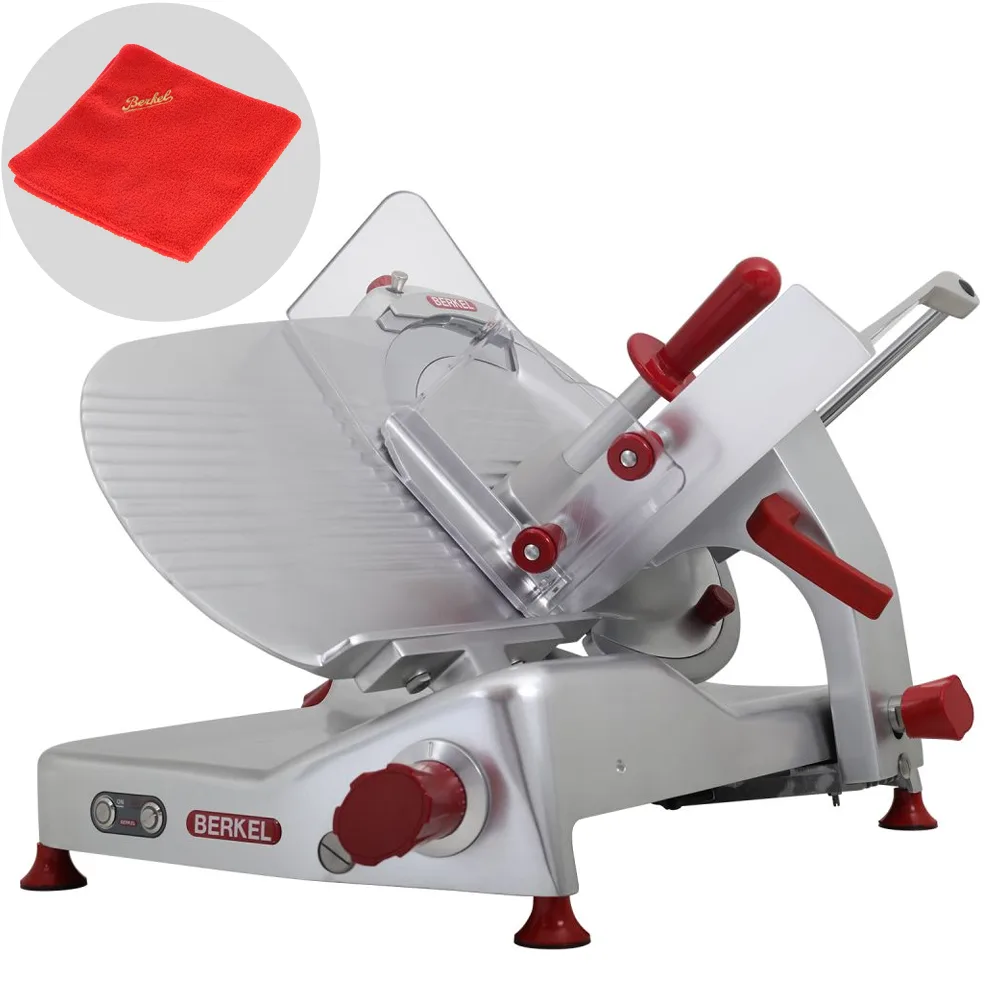 Berkel essentia gravità BEG350B Triphasée - Trancheuse avec lame en acier chromé de 350 mm