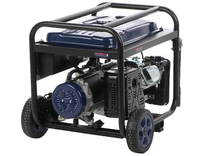 BullMach AMBRA 13800 E - Groupe électrogène sur chariot à essence avec AVR 10 kW - Continu 9 kW Monophasé