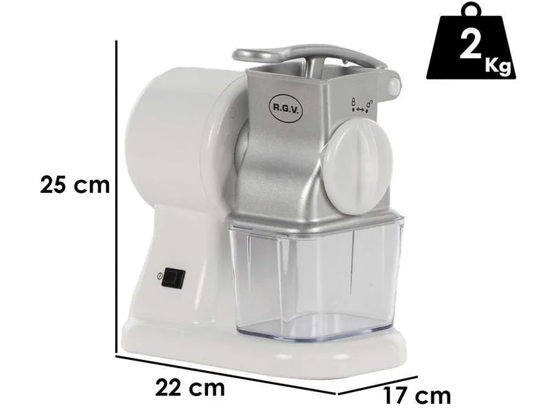 RGV Robusta Junior - Râpe à fromage électrique de table - 150W
