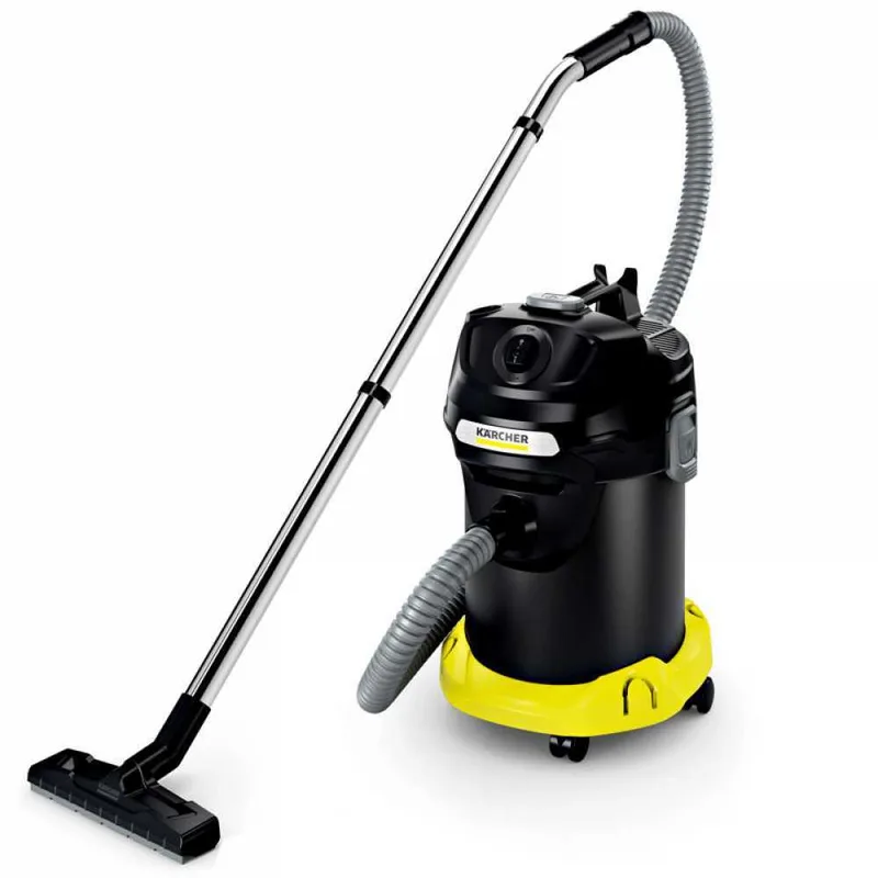 Aspirateur de cendres Karcher AD 4 Premium, cuve de ramassage en métal de 17L - moteur 600W