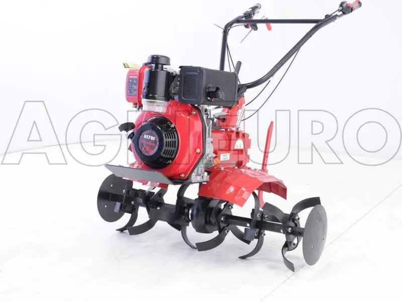 Eurosystems Euro 102 -Motobineuse diesel 7 CV - Moteur Excalibur 296 cm3