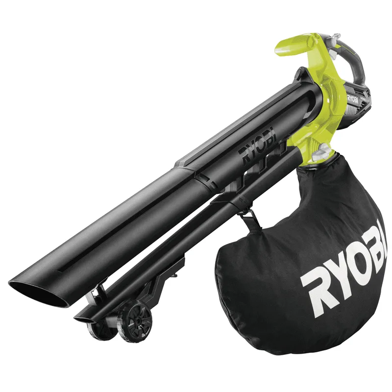 RYOBI OBV18 - Souffleur aspirateur et broyeur à batterie 18 V 4 Ah