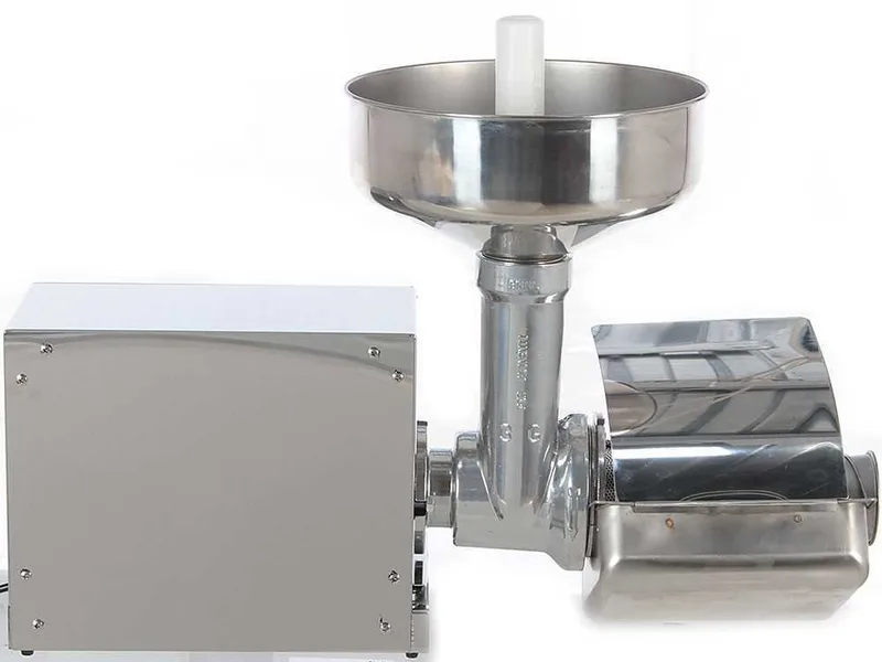 Épépineuse électrique AE-SM5 - 1 CV INOX avec moteur électrique 230 V - 600 W