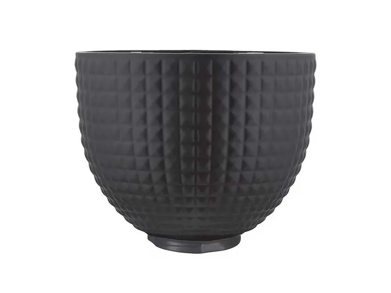 KitchenAid Black Studded - Bol en céramique 4,7 L