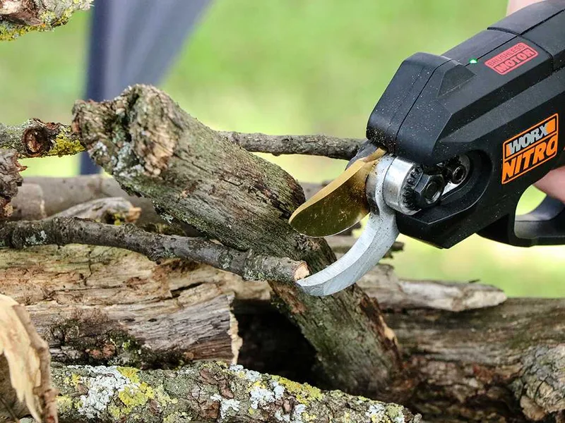 Worx NITRO WG330E - Sécateur de taille à batterie - 20V2Ah - Diamètre de coupe 25 mm