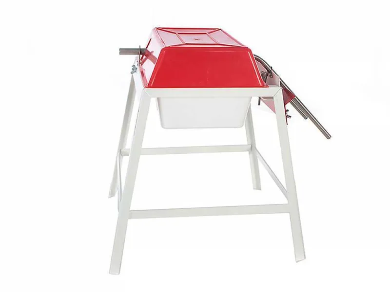 Grifo à 2 robinets - Remplisseuse manuelle avec becs inoxydable et réservoir en acier émaillé