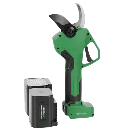 GreenBay TopCut 45 - Sécateur électrique de taille - 2x 21.6V 4Ah - Diamètre de coupe 45 mm