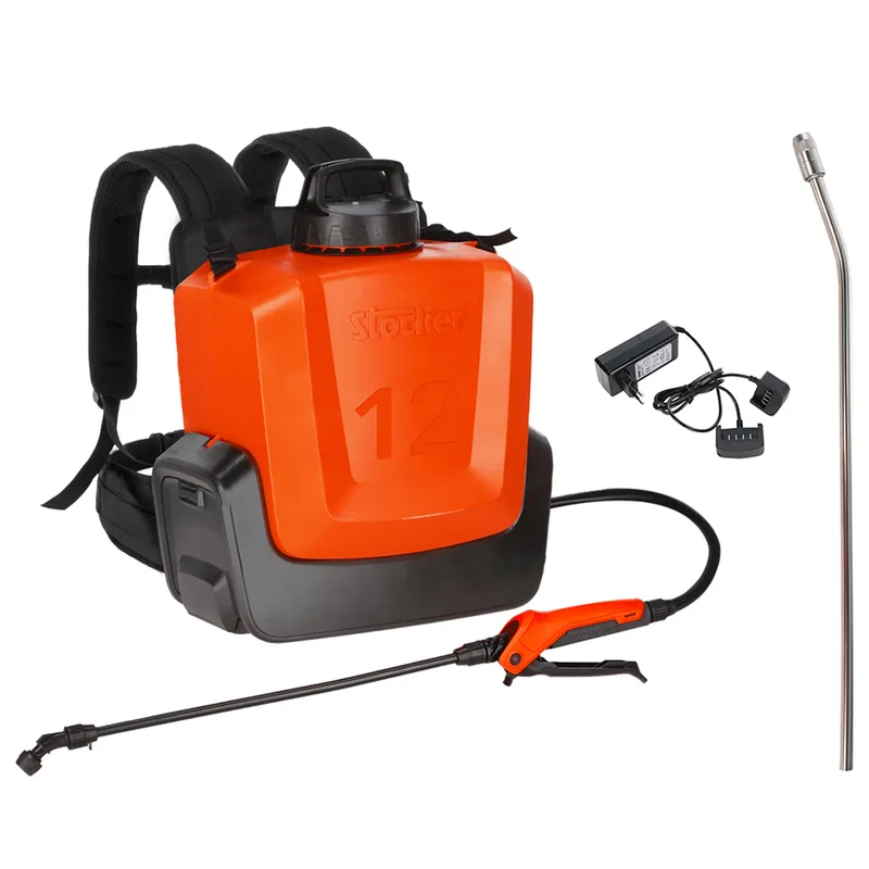 Stocker Ergomist 12 - Pompe de pulvérisation à dos à batterie - Cuve 12 L - 21 V - sans batteries