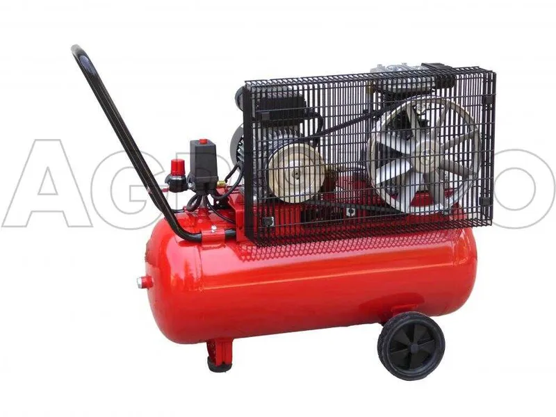 Fini MK 102 N 50 2M - Compresseur d'air électrique monophasé à courroie - Moteur 2 CV - 50 L