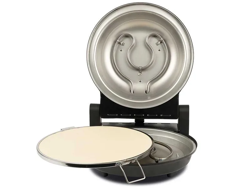 Girmi Quisipizza FP5000 - Four à pizza électrique - Pierre réfractaire