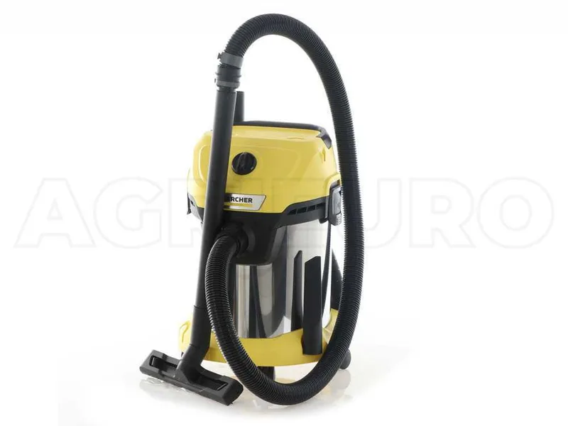 Karcher WD 3 S V-17/4/20 - Aspirateur multifonction - Acier INOX - 17 L